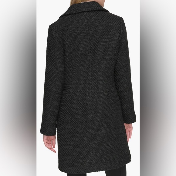 Karl Lagerfeld Paris One button Wool Coat - Picture 2 of 4